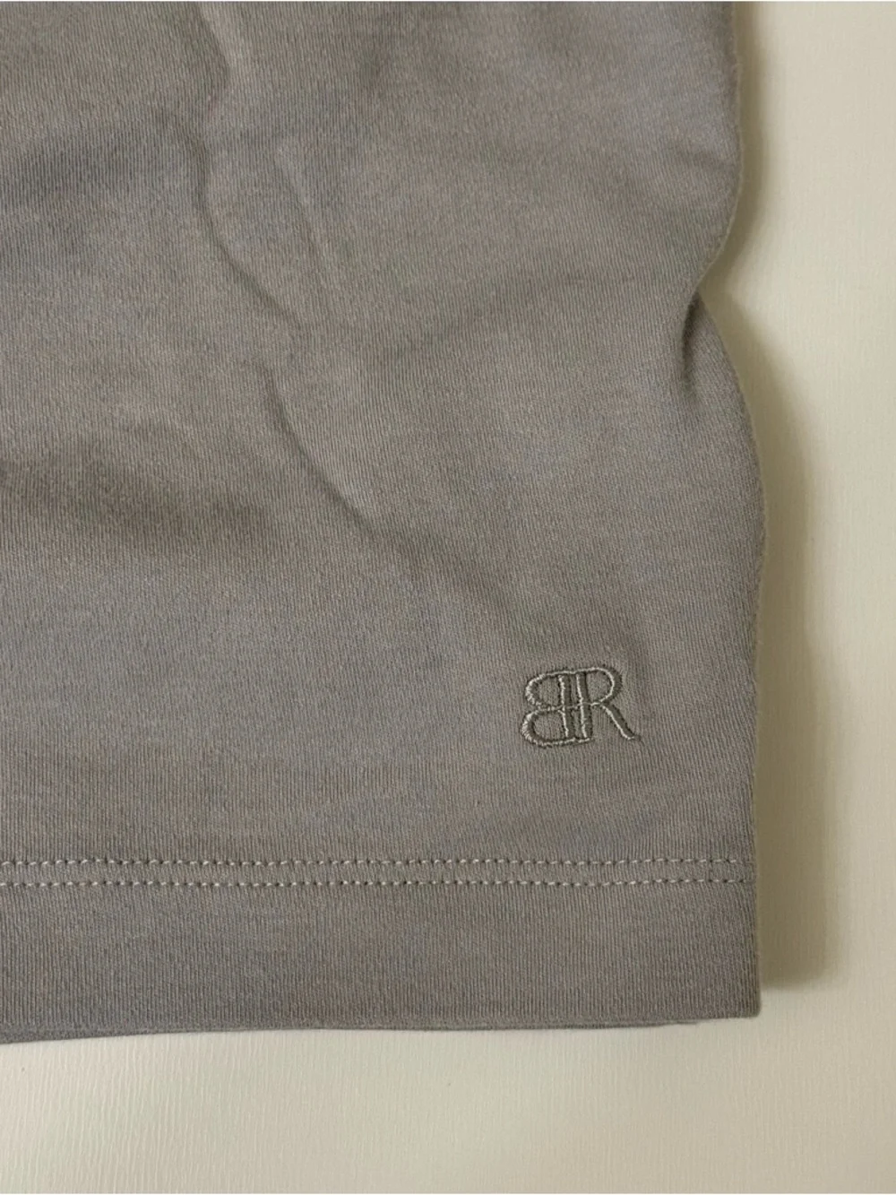 Banana Republic Men's Luxe Touch Long Sleeve Polo Shirt Cotton MEDIUM GRAY
